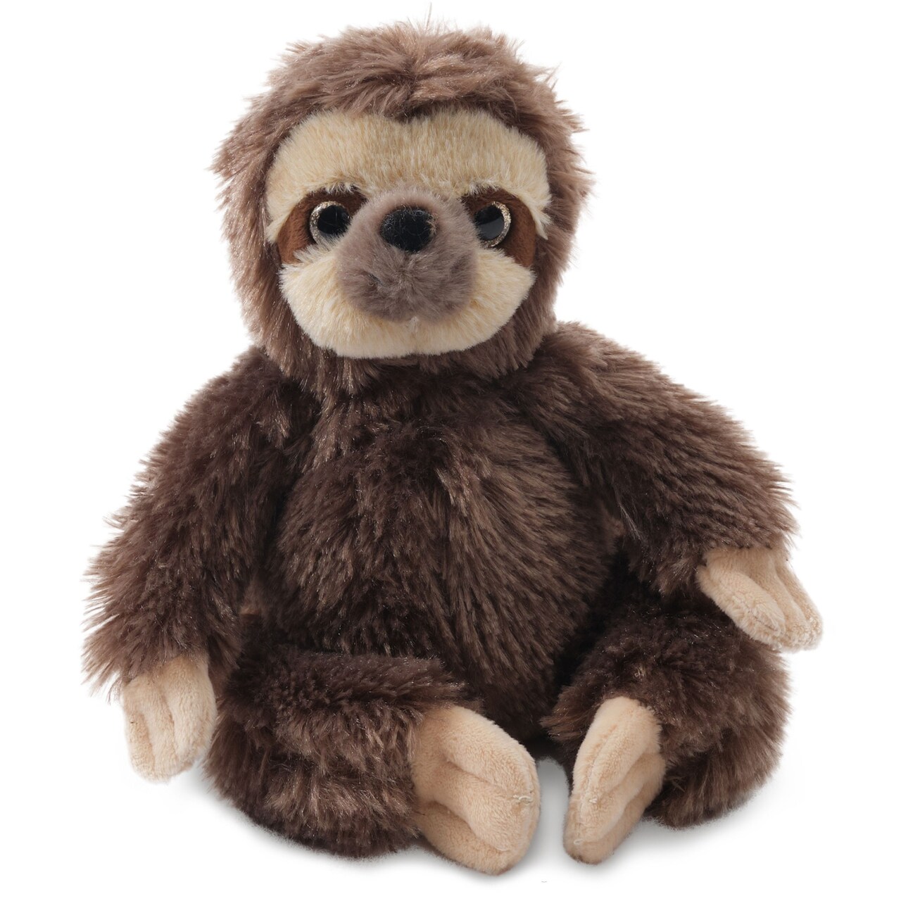 Bearington Lil' Speedy Small Plush Stuffed Animal Three Toed Sloth, 6.5 inches, For Ages 1-14